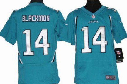 Nike youths Jersey Jacksonville Jaguars 14 Justin Blackmon Green Game